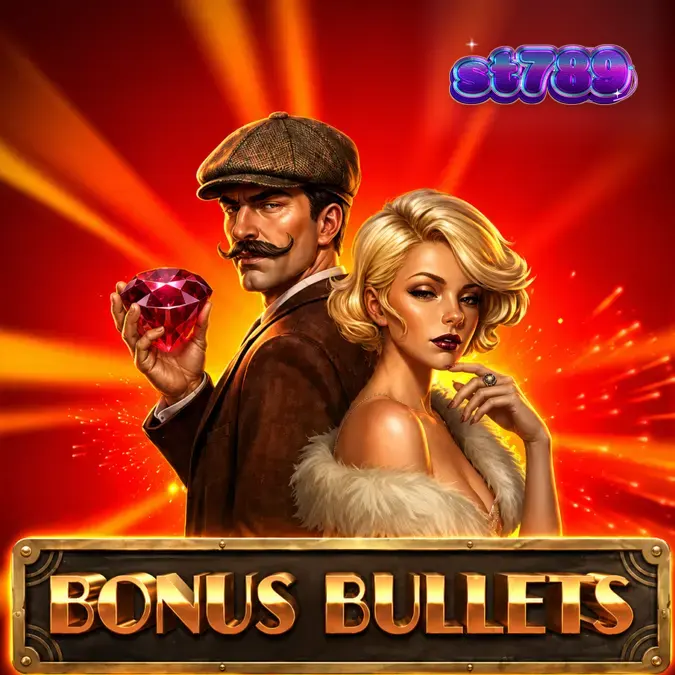 Tampilan antarmuka mobile slot Bonus Bullets